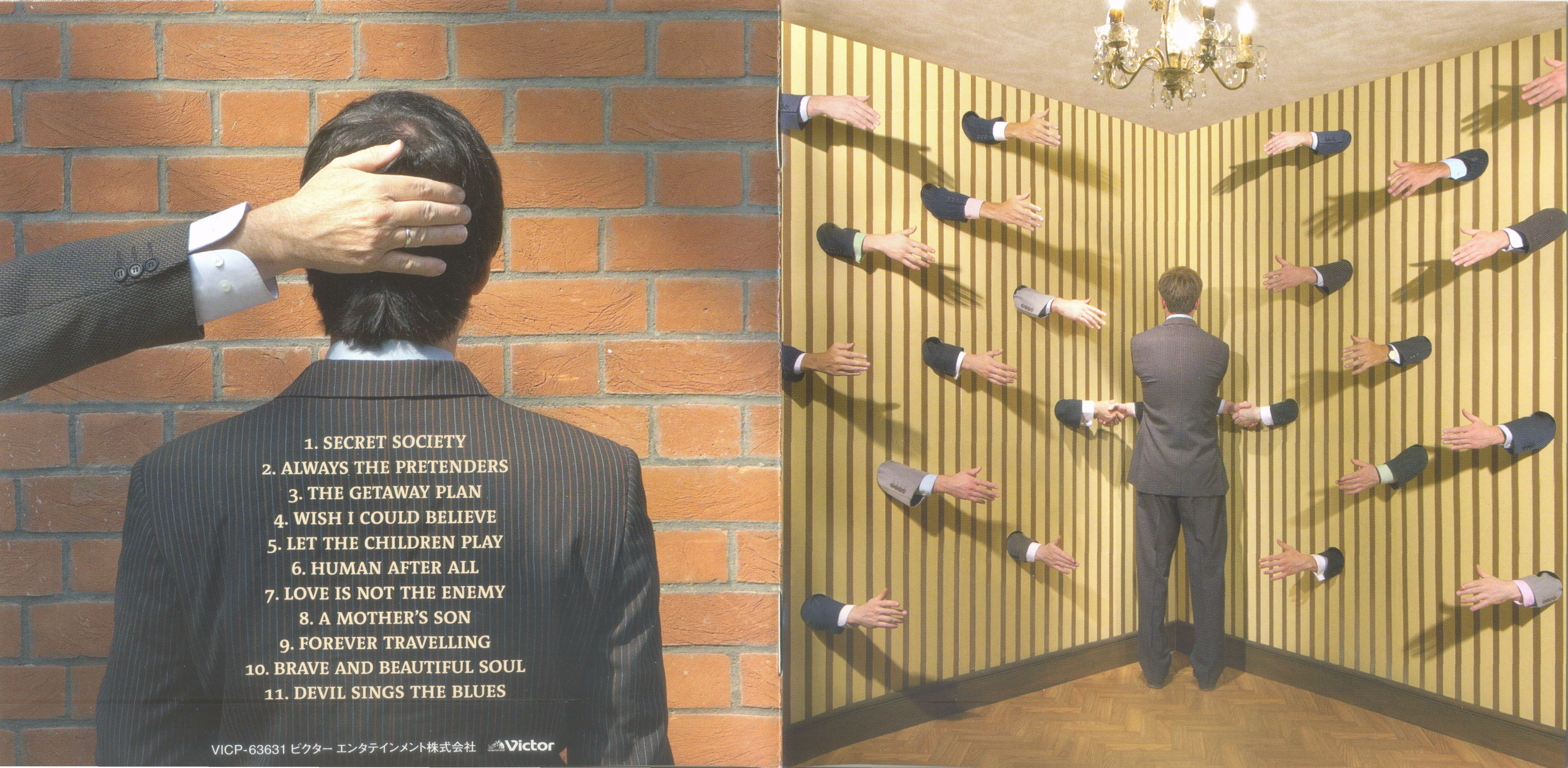 Europe  Secret Society : Front + Inlay JPN